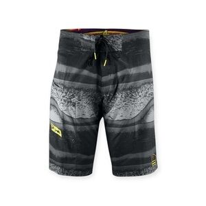 HTF: Pelagic® 𓆝 4Tek 22“ Angler Boardshorts 𓆝 Limited Edition Sonarly Black 𓆝 36